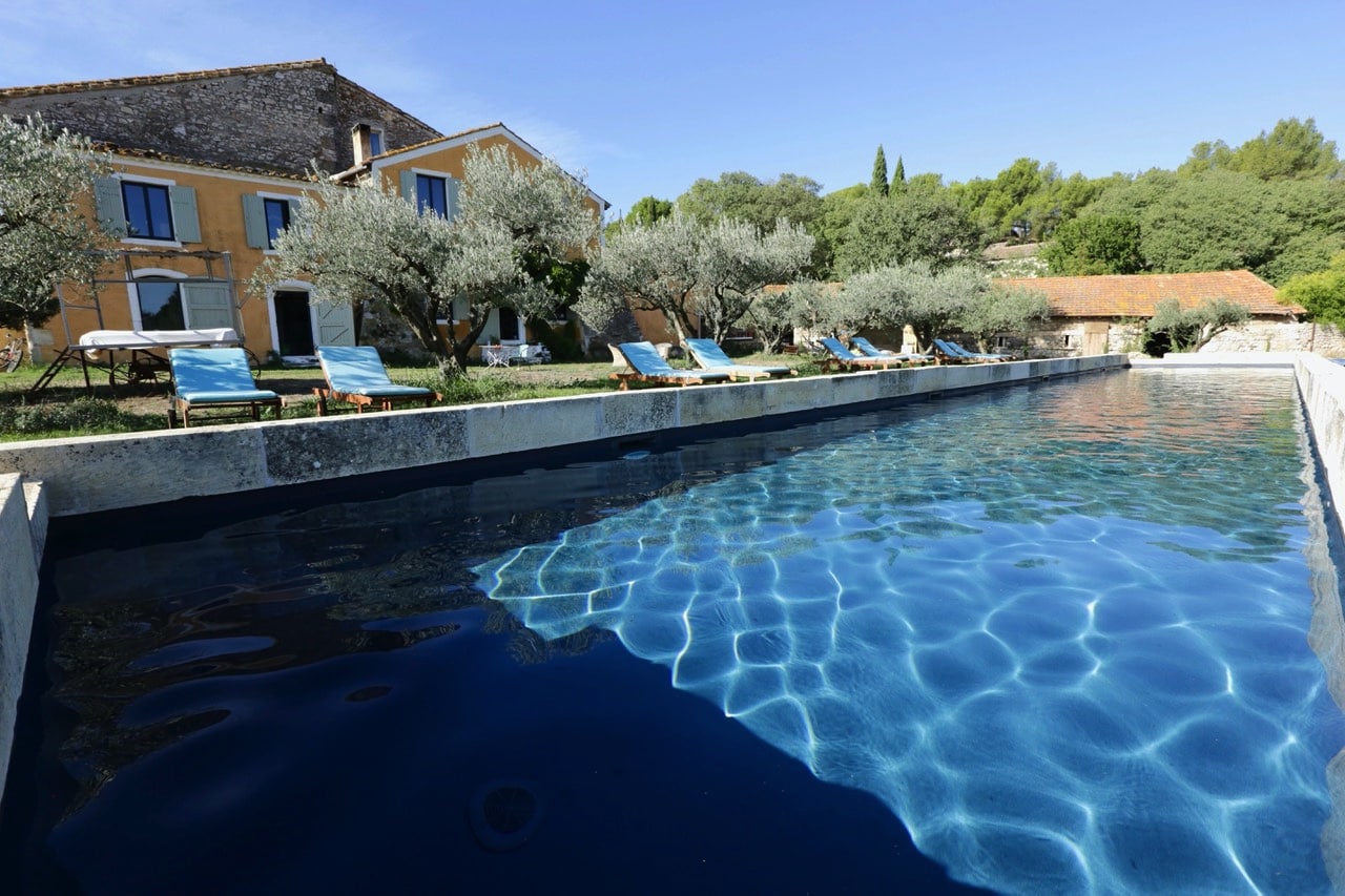 Photographie construction de piscine en Provence par Buléo à MOURIÈS